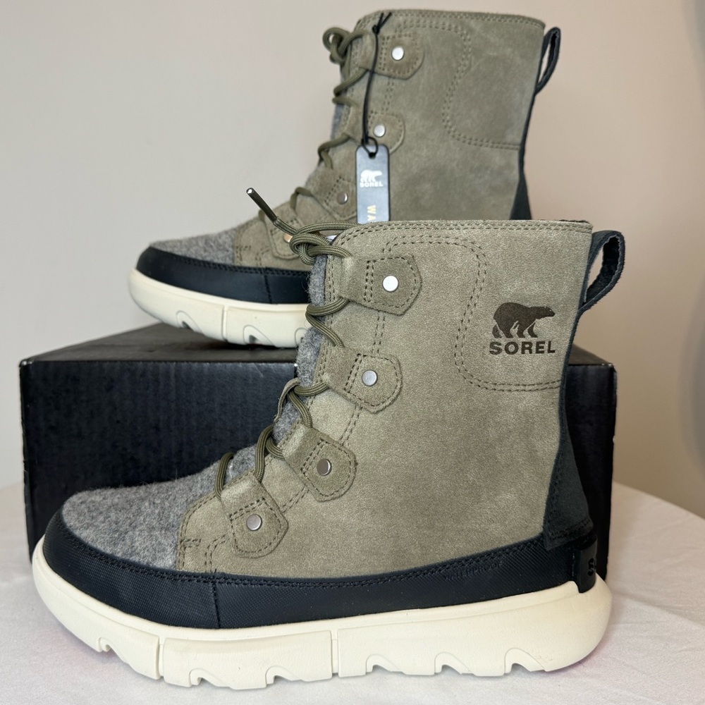 Sorel Women's Explorer II Joan Waterproof Casual Winter Boots - Picture 6 of 10